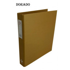 CARPETA  A4 2X40 METALIZADA  DORADO 1511 THE-PEL