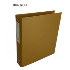 CARPETA  ESCOLAR  METALIZADA  DORADO 5160 THE-PEL