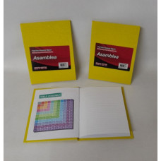 CUADERNO 16X21 T/DURA  ARAÑA 50HJS 90GS AMARILLO ASAMBLEA 111523