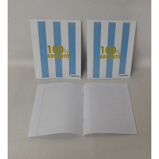 CUADERNO 16X21 T/FLEX ARGENTINA 24HJS RAY 63gr MARATON 190