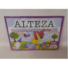 REP HOJA DIBUJO N5 6HJS 120GR ALTEZA 056