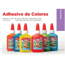 ADHESIVO VINILICO COLOR 40GR  JJ50216-40 SKYCOLOR