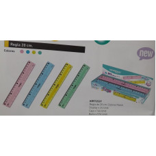 REGLA 20CM PASTEL OLAMI KR972537