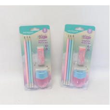 BLISTER PASTEL X3 (3 LAPIZ/GOMA/SACAP) KR972782 OLAMI