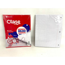 REPUESTO ESCOLAR 96HJS CUAD 90gr CLASE SKYCOLOR