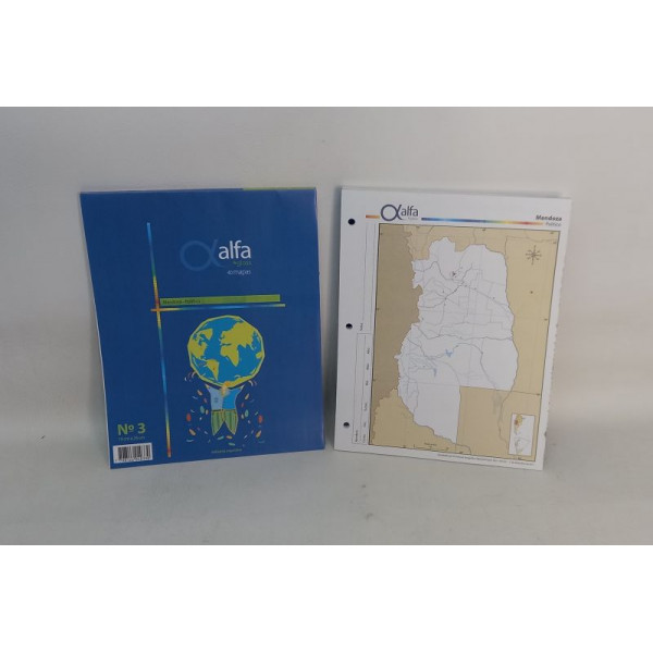 MAPA N?3 X40 MENDOZA POLITICO ALFA3140330