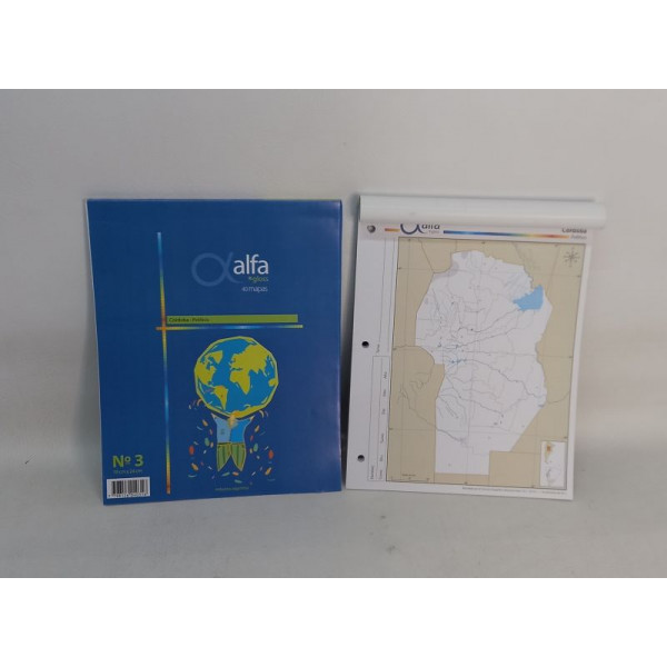 MAPA N?3 X40 CORDOBA POLITICO ALFA3140316