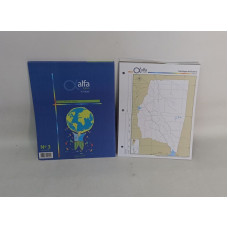 MAPA N?3 X40 SANTIAGO DEL ESTERO POLITICO ALFA 3140446