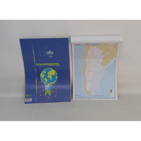 MAPA N?5 X20 ARGENTINA POLITICO ALFA5140668