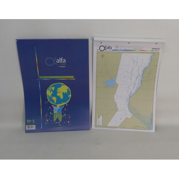 MAPA N?5 X20 SANTA FE POLITICO ALFA 5140767