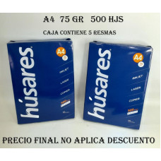 RESMA A4 75 GR 500 HJS HUSARES