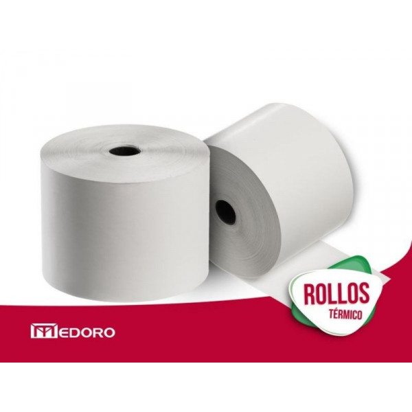 ROLLO PAPEL TERMICO X10  80X60  MT8060  MEDORO