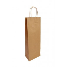 BOLSA KRAFT PARA BOTELLA 14X8X40  MEDORO