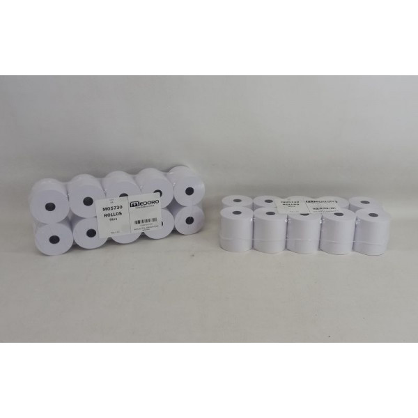 ROLLO PAPER OBRA 57X30MM PACK X10 MO5730 MEDORO