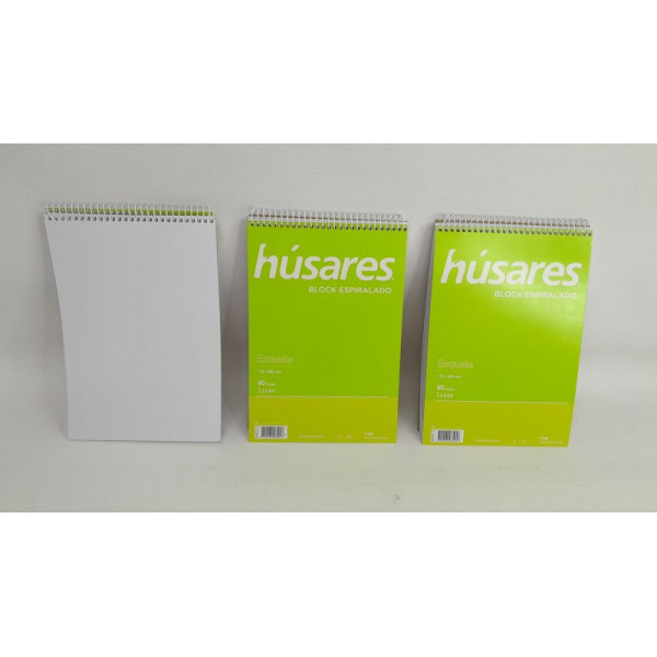 BLOCK ESP LISO 13.7X20 80HJS RAY  6405  HUSARES