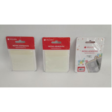 NOTAS ADHESIVAS TRANSP 75X75MM 50HJS BLANCO JJ7575T-WH SKYCOLOR