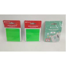 NOTAS ADHE TRANSP 75X75 50HJS VERDE JJ7575T-GR SKYCOLOR