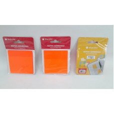 NOTAS ADHE TRANSP 75X75 50HJS NARANJA JJ7575T-O SKYCOLOR