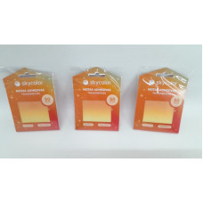 NOTAS ADHE TRANSP DEGRADE 75X75 50HJS NARANJA JJ7575D-O SKYCOLOR