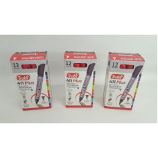 MARCADOR PERM RECARG 411 P/RED X12 ROJO 6523 TRABI