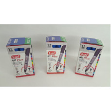 MARCADOR PERM RECARG 411 P/RED X12 AZUL 6522 TRABI