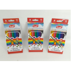 LAPIZ RESINA COLOR X 12 LARGOS 7892 TRABI
