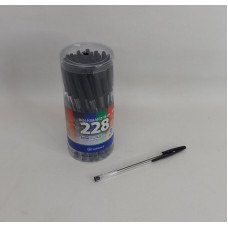 BOLIGRAFO NEGRO 0.7MM TUBO X36 228N  SABONIS