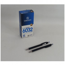 BOLIGRAFO AZUL RETARCTIL 1 MM  X24 6032A  SABONIS