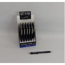 BOLIGRAFO OLEO GEL NEGRO RET 0.5MM  X24 538N SABONIS