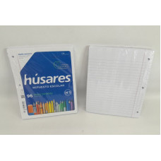 REPUESTO ESCOLAR 96HJS RAYADAS 90GR 6229