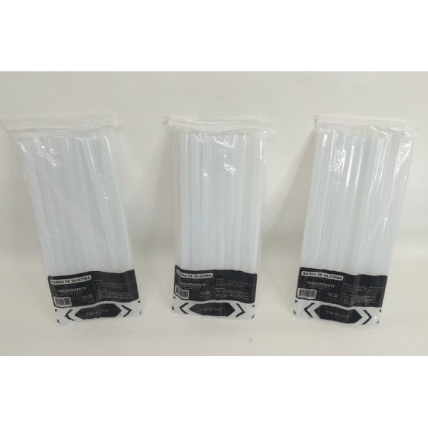 SILICONA EN BARRA GRUESA 11MM PAQ X 250GR (11 UNI) 13012 REXON