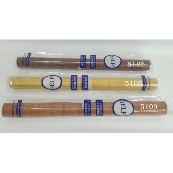ROLLO ADHERENTE MADERA 45CM X5MTS 52 SELF
