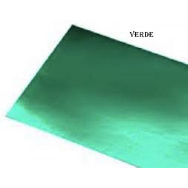 CARTULINA METALICA 40X60 (X10) 120GR VERDE