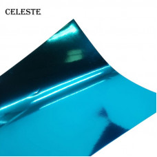 CARTULINA METALICA 40X60 (X10) 120GR CELESTE