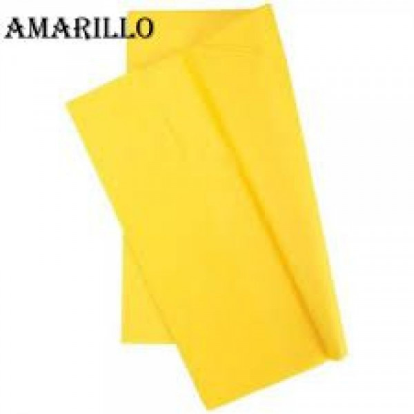 PAPEL BARRILETE/SEDA/TISSUE 50X70CM (X50HJS) AMARILLO