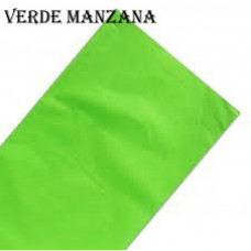 PAPEL BARRILETE/SEDA/TISSUE 50X70CM (X50HJS) VERDE MANZANA