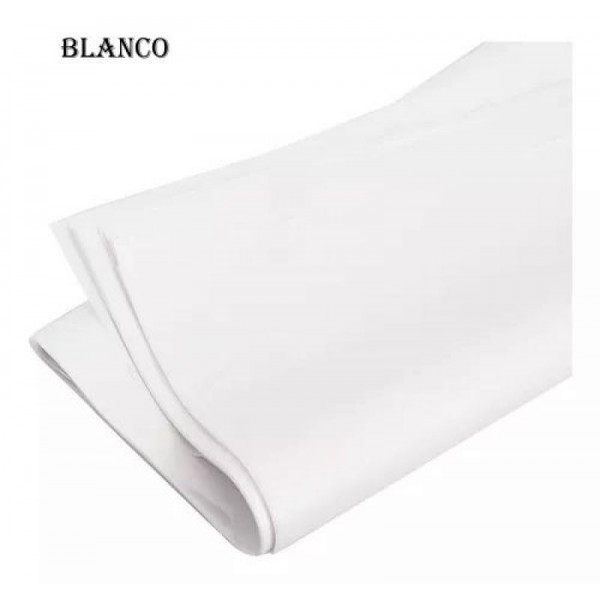 PAPEL BARRILETE/SEDA/TISSUE 50X70CM (X50HJS) BLANCO