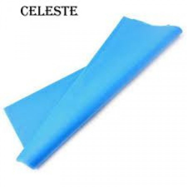 PAPEL BARRILETE/SEDA/TISSUE 50X70CM (X50HJS) CELESTE