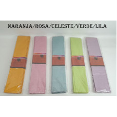 PAPEL CREPE PERLADO X10 COLOR ASB