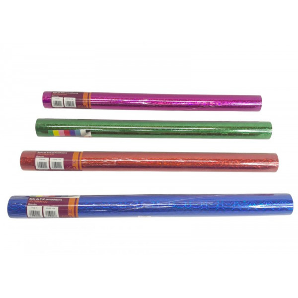 ROLLO PVC AUTOADHESIVO HOLOGRAFICO X 5mts P9  ASB