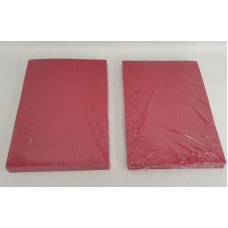 TAPA A4 ROJO X50 POLIPROPILENO 400MIC  ESPIRACOR