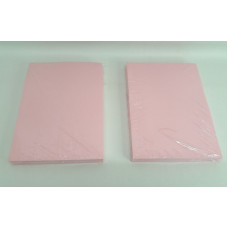 TAPA A4 ROSA PASTEL X50 POLIPROPILENO 400MIC ESPIRACOR