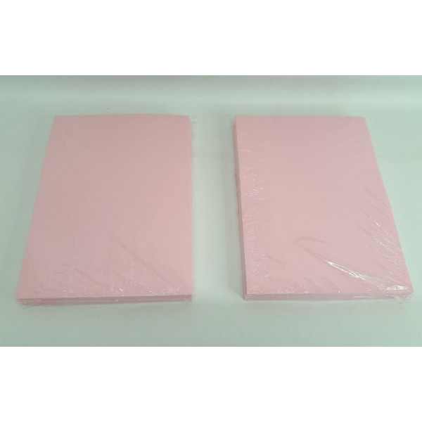 TAPA A4 ROSA PASTEL X50 POLIPROPILENO 400MIC ESPIRACOR
