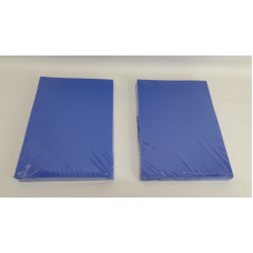 TAPA A4 AZUL X50 POLIPROPILENO 400MIC ESPIRACOR