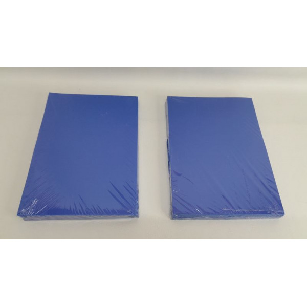 TAPA A4 AZUL X50 POLIPROPILENO 400MIC ESPIRACOR