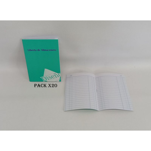 LIBRETA ALMACENERO 64PAG 12 DISEÑO