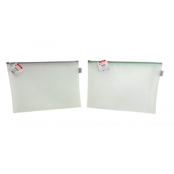 CARTUCHERA  A4 EVA MESH CMA4-2 SKYCOLOR