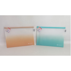 CARTUCHERA  A4 EVA MESH DEGRADE CMDA4-2 SKYCOLOR