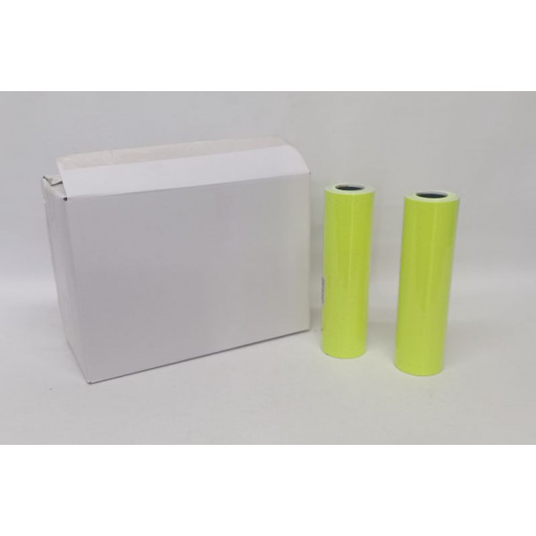 ROLLO ETIQUETAS FLUO AMARILLO X10 488YE