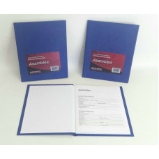 CUADERNO 19X23.5  AZUL RAY 50hjs 90gr T/D 414 ASAMBLEA